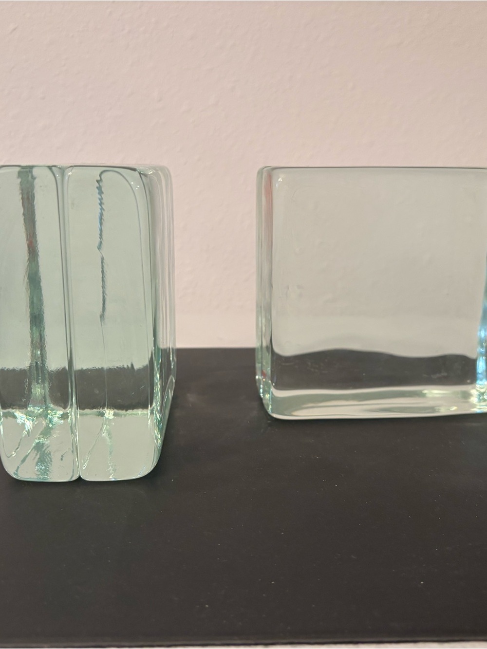 Clear Glass Decorative Block - Transparent - Picture 3 of 7